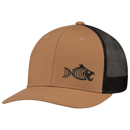 Salty DNA Mesh Snapback – Brown & Black