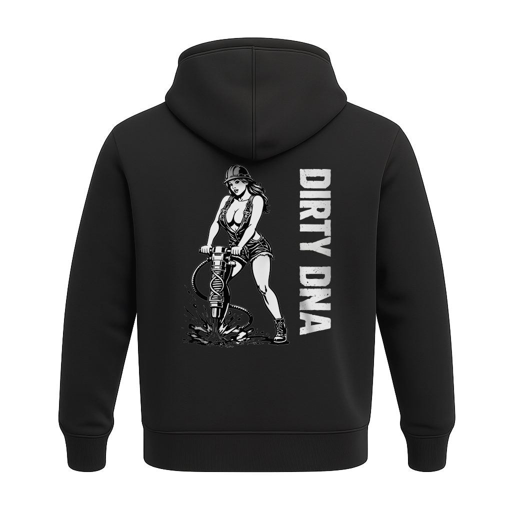Dirty DNA Construction Girl Hoodie