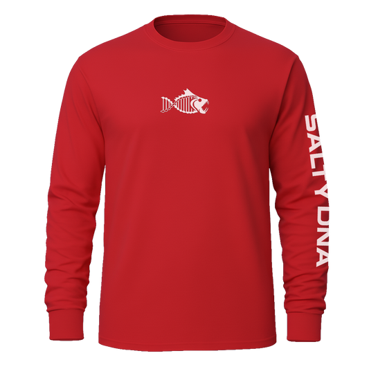 Salty DNA Originals Lettered Long-Sleeve Shirt