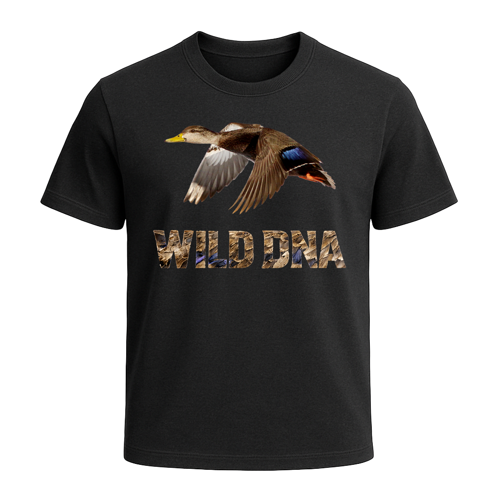 Wild DNA Black Duck T-Shirt