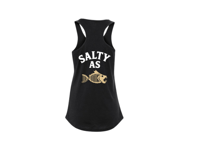 Salty As Women’s Tank Top – Black