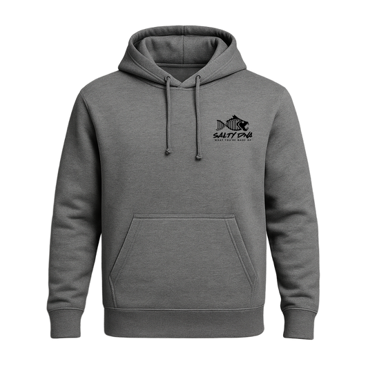 Salty DNA Originals Hoodie - Heather Charcoal