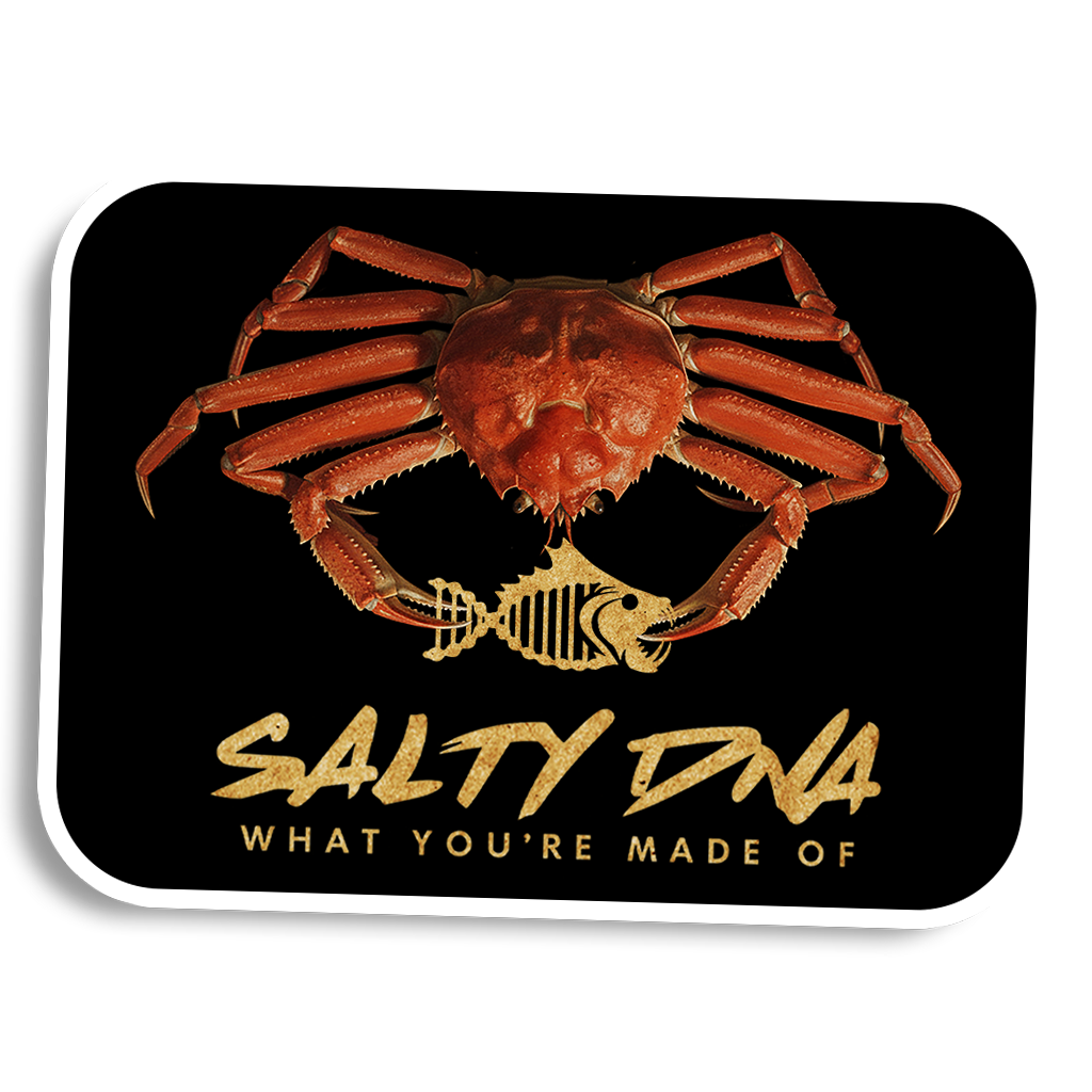 Salty Species Snow Crab Stickers