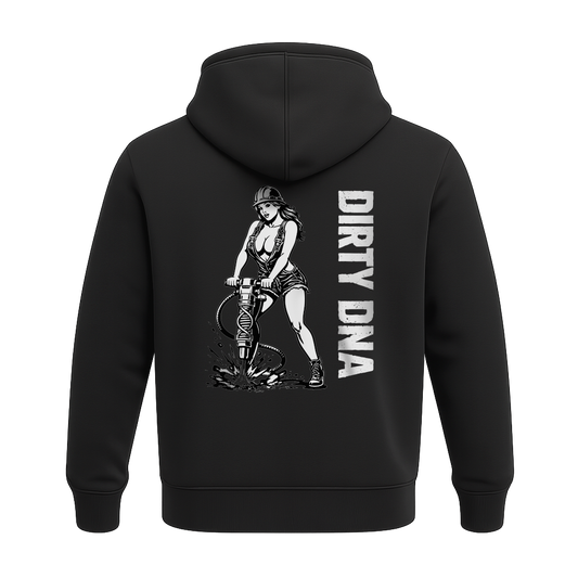 Dirty DNA Construction Girl Hoodie