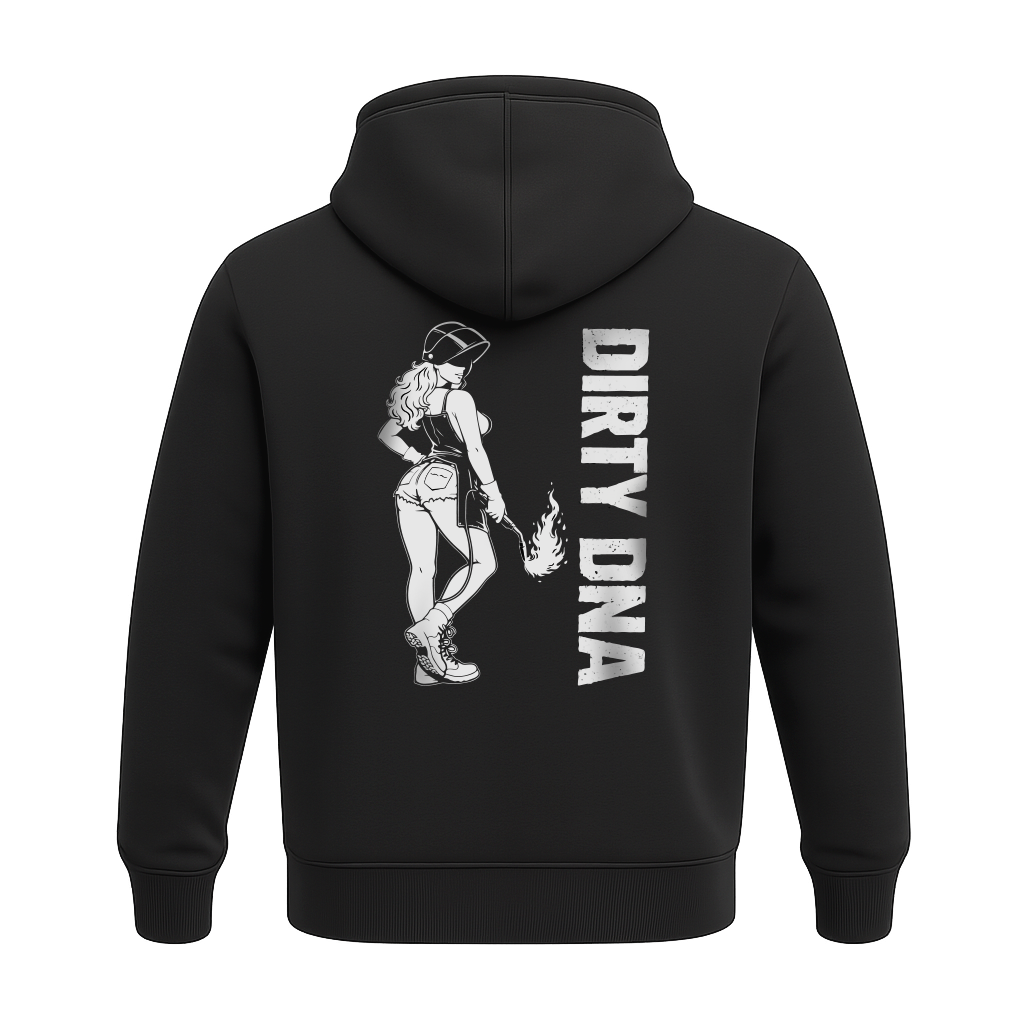Dirty DNA Welding Girl Hoodie
