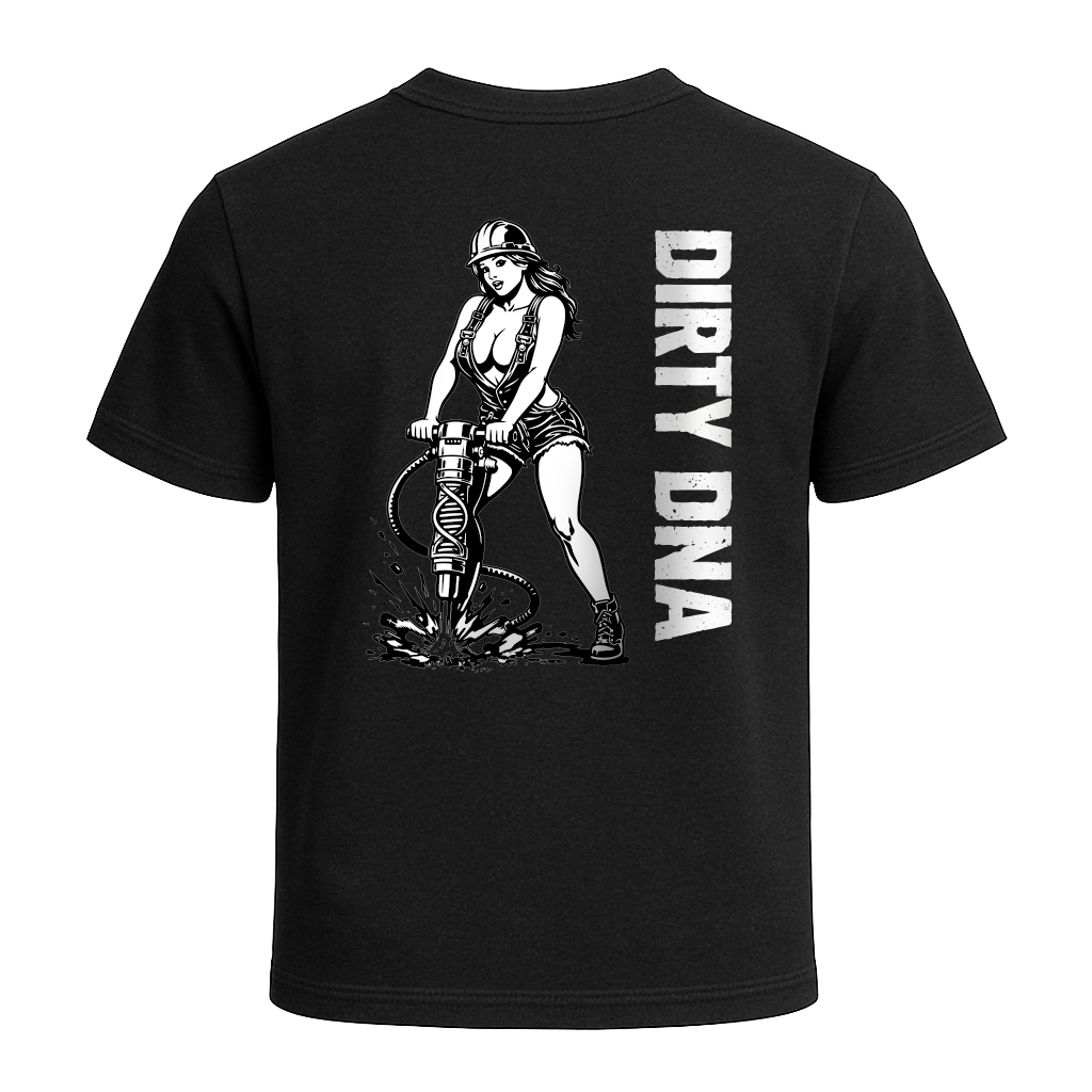 Dirty DNA Construction Girl T-Shirt