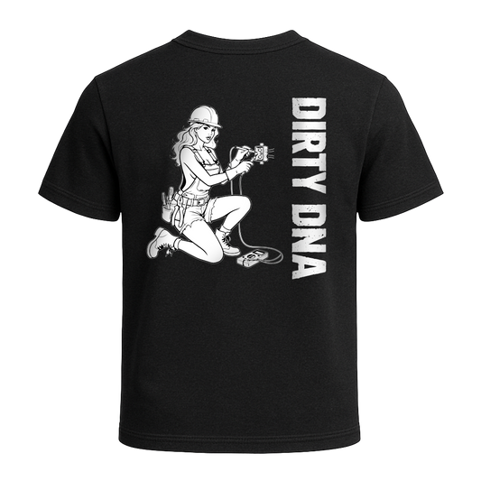 Dirty DNA Electrician Girl T-Shirt