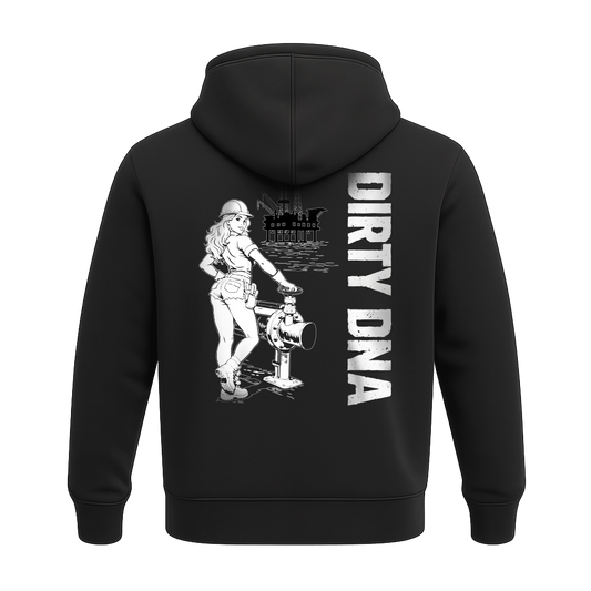 Dirty DNA Oil Rig Girl Hoodie