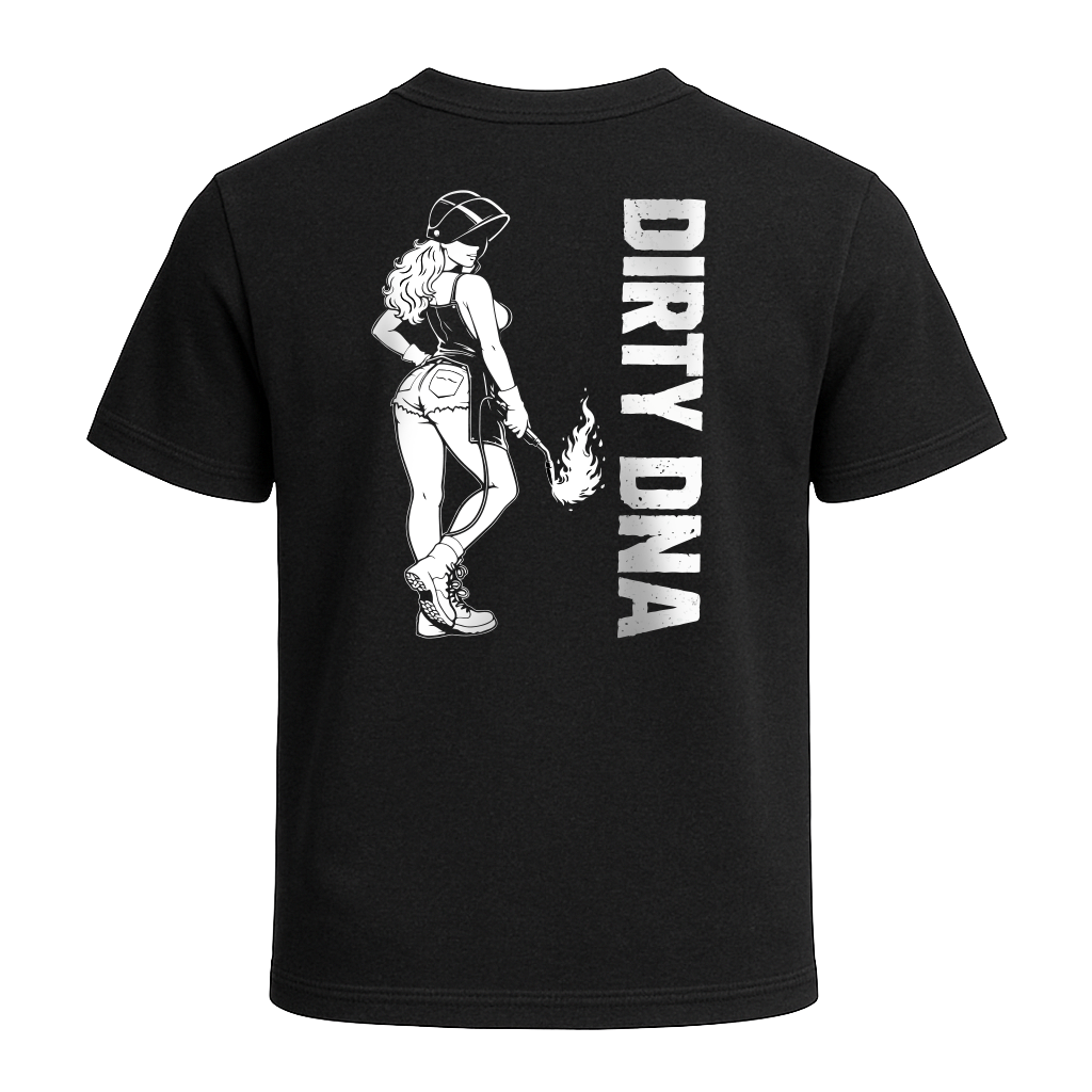 Dirty DNA Welding Girl T-Shirt
