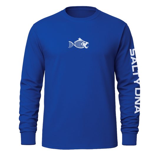 Salty DNA Originals Lettered Long-Sleeve Shirt