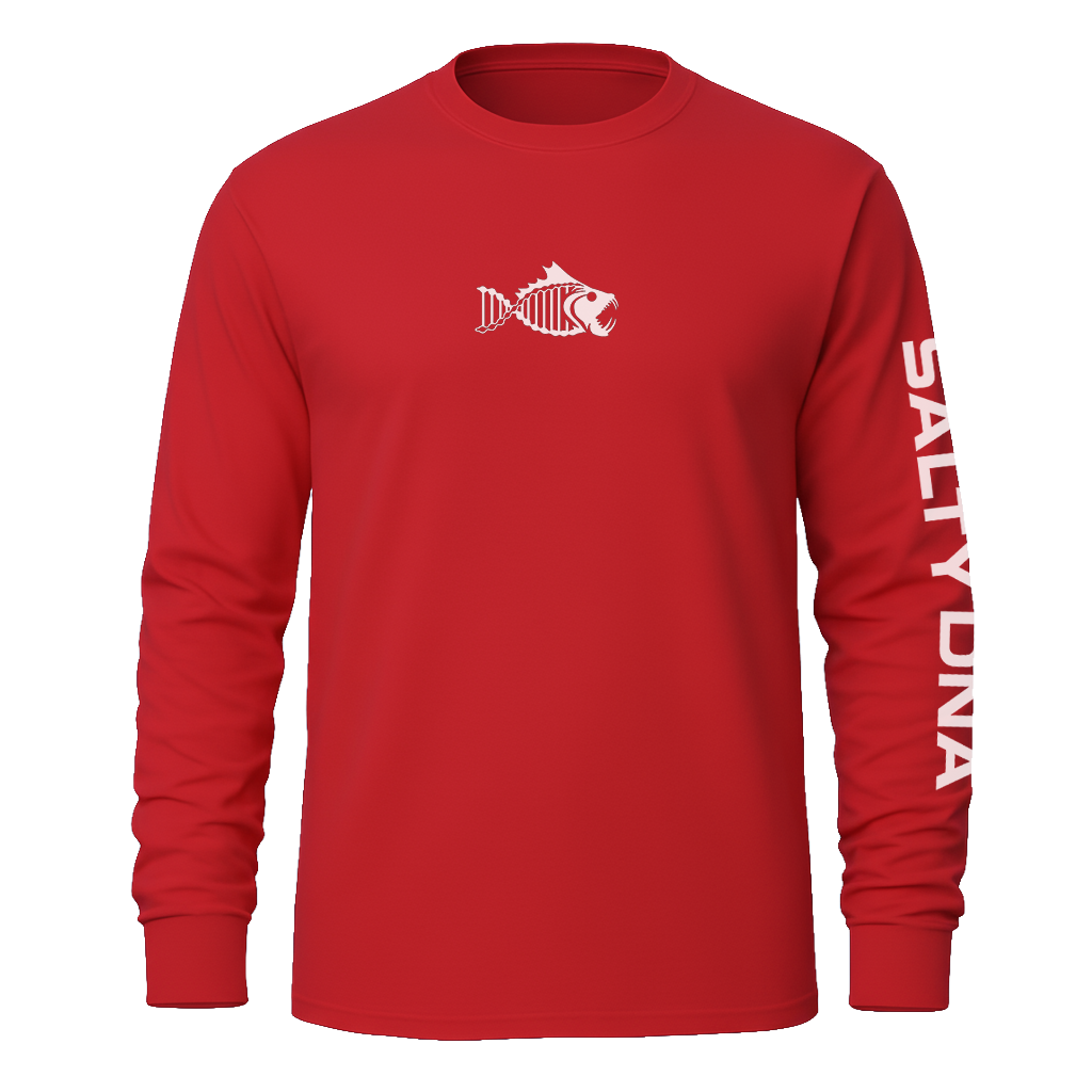 Salty DNA Originals Lettered Long-Sleeve Shirt