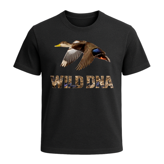 Wild DNA Black Duck T-Shirt